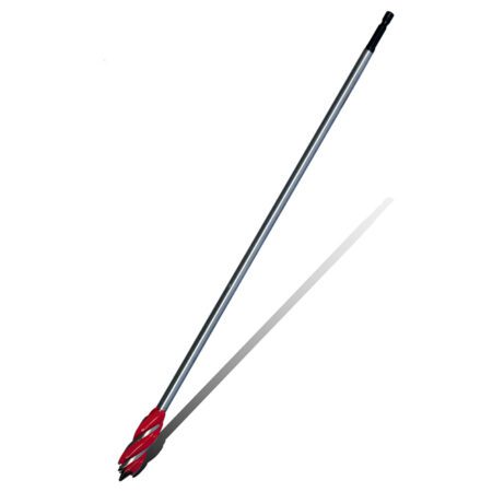 Tork Craft 4 Flute Wood Boring Bit 10x400mm