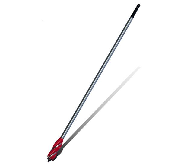 Tork Craft 4 Flute Wood Boring Bit 10x400mm