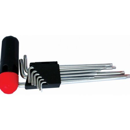 Tork Craft  Allen Key Set  Torx With Interchangeable Handle - 9Piece
