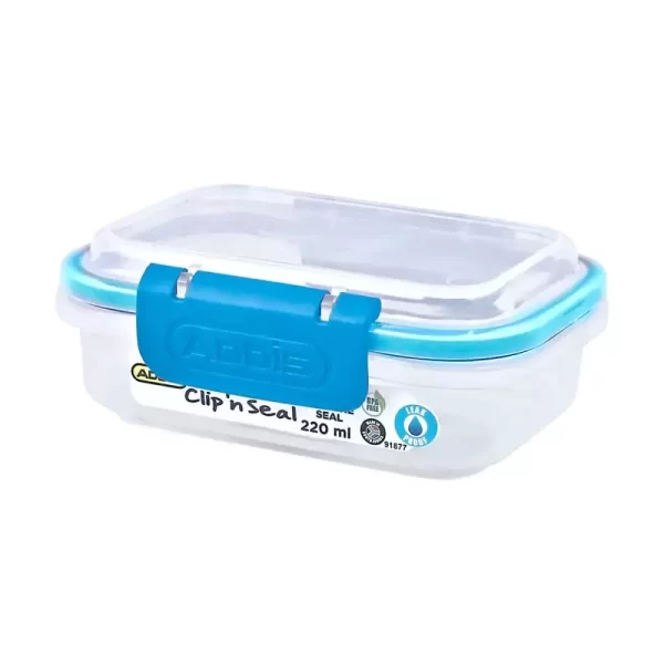 Addis Container - Clip N Seal - Rectangular - 220ml
