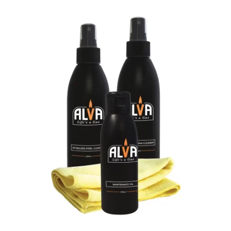 Alva Stainless Steel Barbecue Cleaning Kit