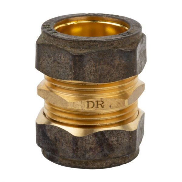 Compression Coupler - Brass- 22mm - Cxc