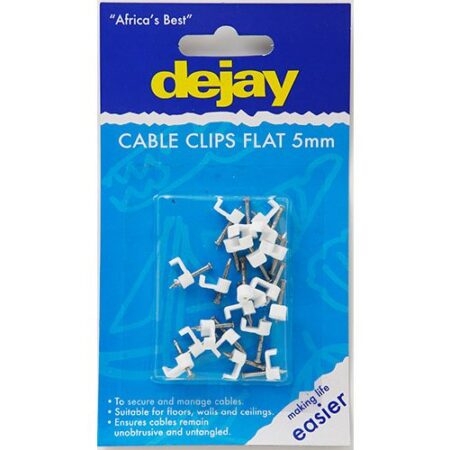 Dejay Cable Clip Round 5mm