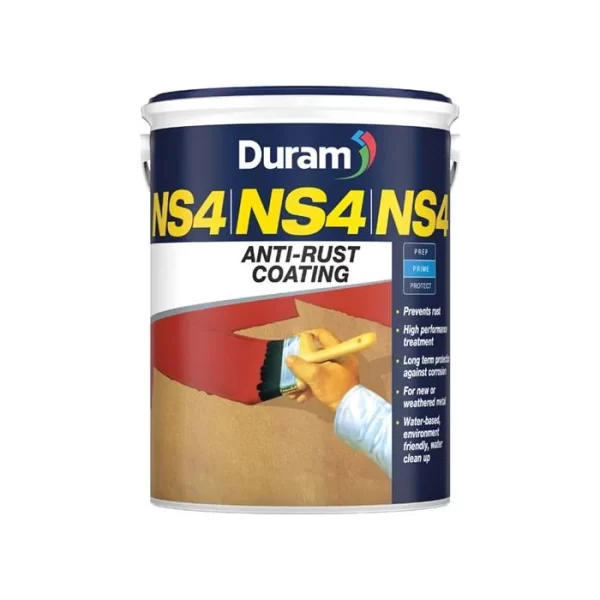 Duram Ns4 Anti-Rust Coat White 5L