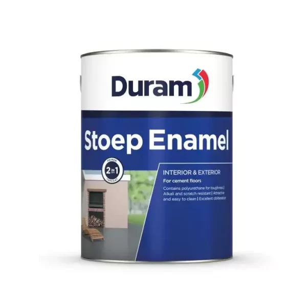 Duram Stoep Enamel Black 5L