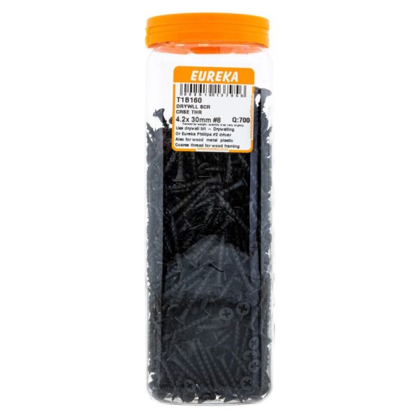 Eureka Drywll Screw -  Coarse Thread -  4.2  x  30mm #8- 700 Qty