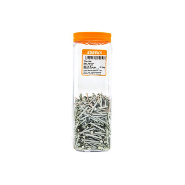 Eureka Nail Mason Flute - Flat - 32 x 2.8mm - 1 Qty (1Kg)