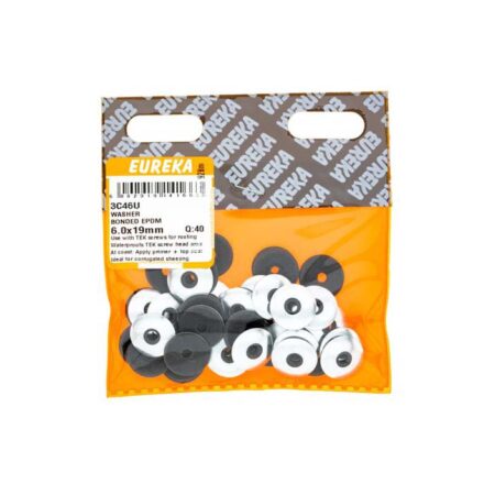 Eureka Washer Bonded - Epdm - 6.0 x 19mm - 40 Qty