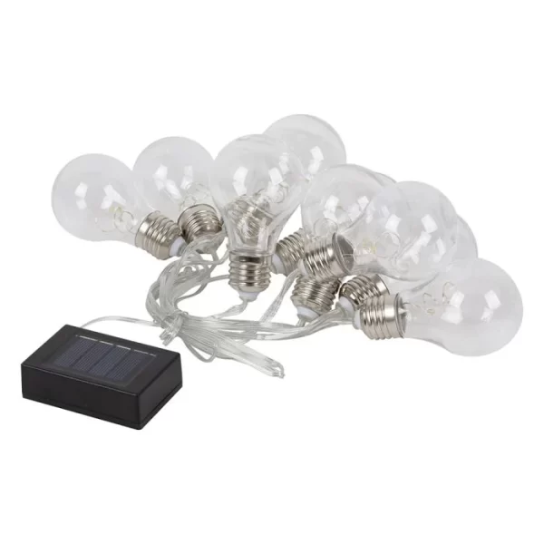 Eurolux 10 Solar Bulb String Light