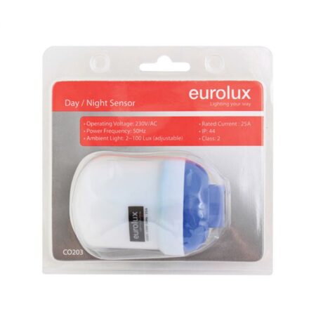 Eurolux Day/Night Switch 25 Amp Blue Colour