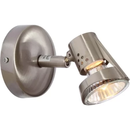 Eurolux Deco  Spotlight 1-Light  80mm - Satin Chrome