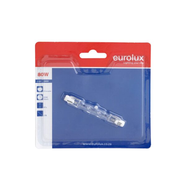Eurolux Halogen Blister Qi Premium J78 80W