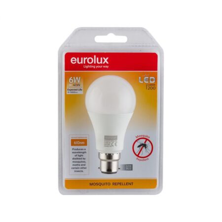 Eurolux LED Mosquito Repellent Globe E27 6W