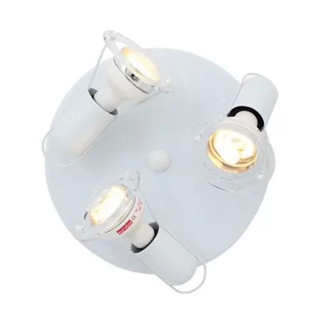Eurolux Mini Disc R50 Spotlight 3-Light 240mm - White