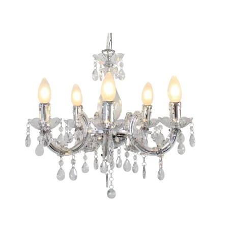 Eurolux Odile Acrylic 5-Light Chandelier 440mm Clear