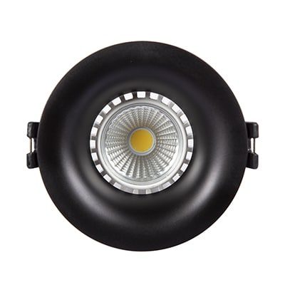 Eurolux Polycarbonate Downlight 86mm - Black
