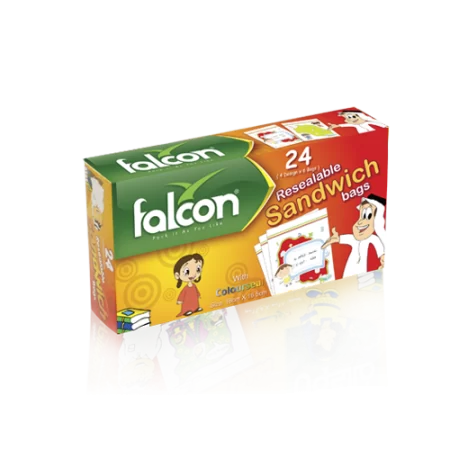 Falcon kids zipper bag 180x165mm