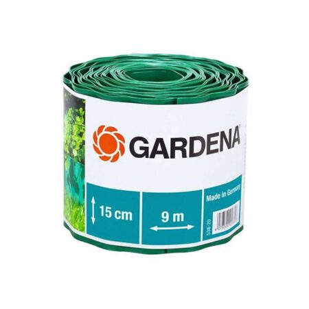 Gardena Lawn Edging - Green - 15cm  x 9M