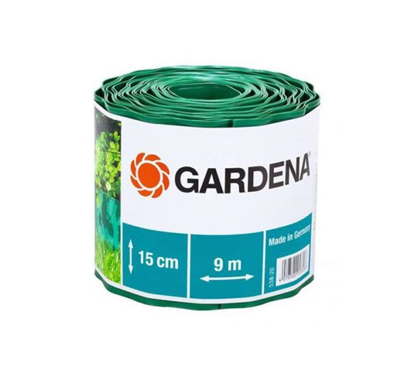 Gardena Lawn Edging - Green - 15cm  x 9M