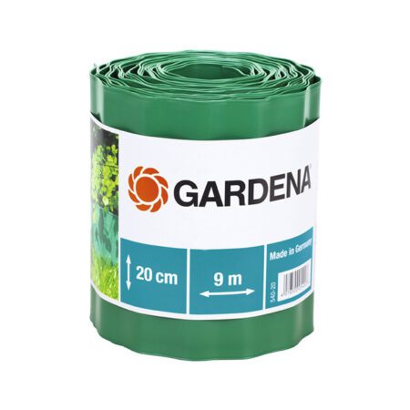Gardena Lawn Edging - Green - 20cm x  9M
