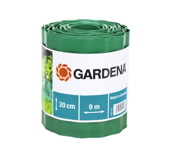 Gardena Lawn Edging - Green - 20cm x  9M