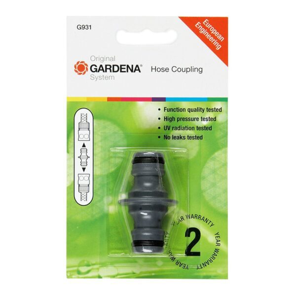 Gardena Extension Joint - 19mm (3/4) / 13mm (1/2)