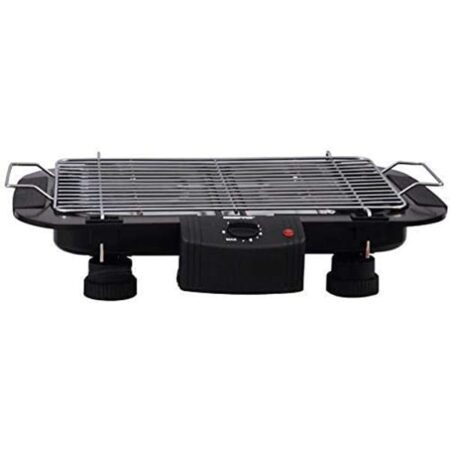 Geepas  Electric BBQ Grill - Open Air - Anti Rust Grill  2000Watts - Black - GBG877N