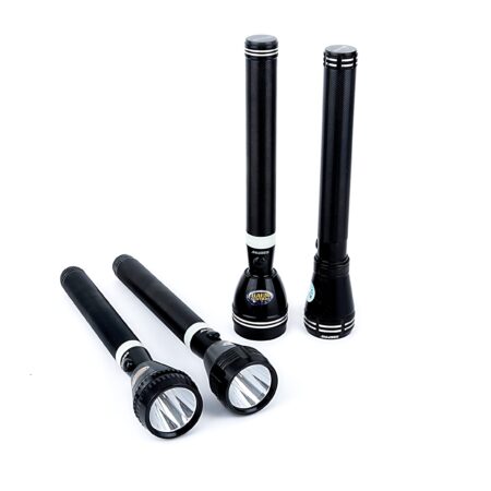 Geepas LED Flash Light Recharge 4 In 1 T6LED 1X10 400Mah GFL4639