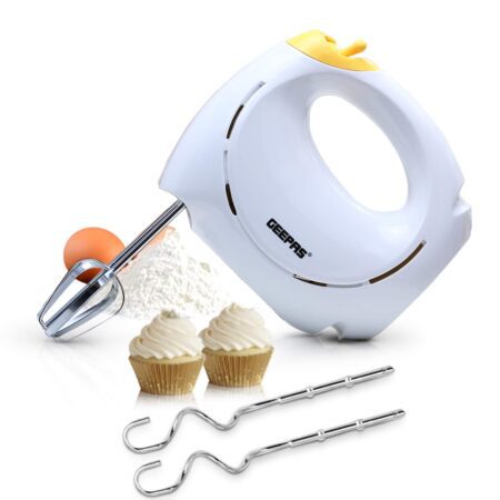 Geepas Hand Mixer - 7 Speed With Turbo 1X12 - 150Watts - GHM43012