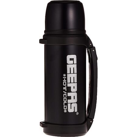 Geepas Vacuum Flask - Stainless Steel Inner - 0.8 Litre - GSVF4116