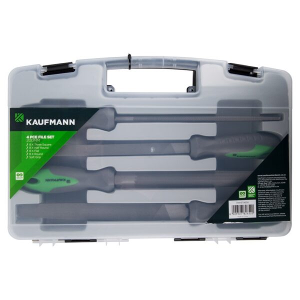 Kaufmann File Set 4 Piece 200mm