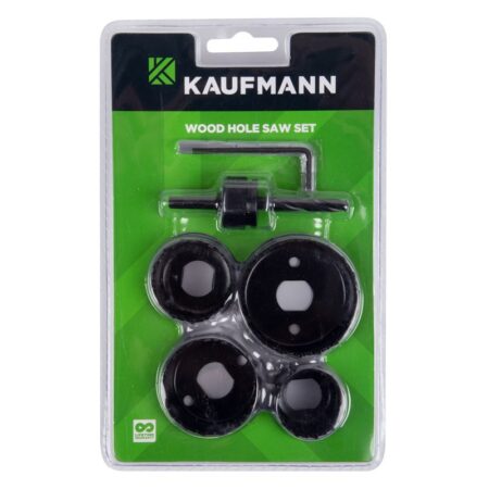 Kaufmann Hole Saw Wood 5 Piece Set