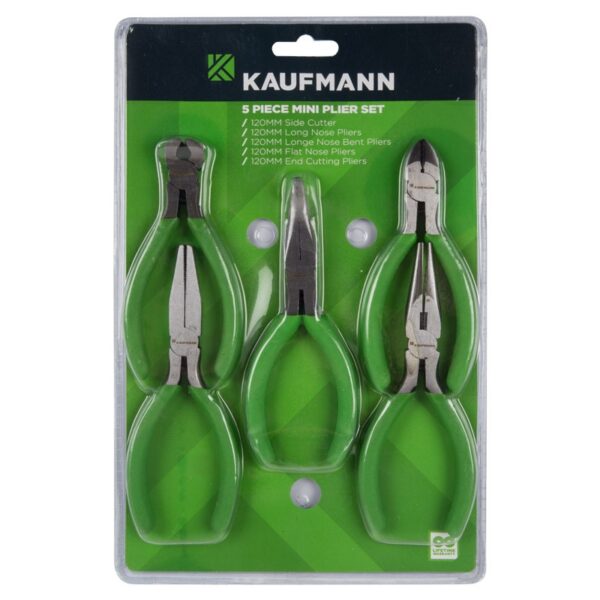 Kaufmann Pliers 5 Piece Set Micro