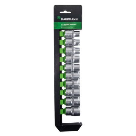 Kaufmann Socket 1/2 Drive 10 Piece 10-19mm