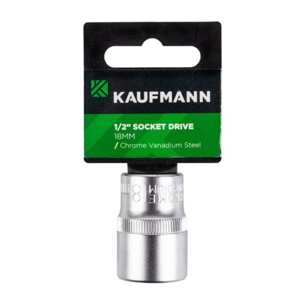 Kaufmann Socket 1/2 Inch Drive 18mm