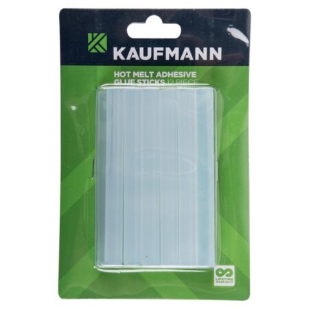 Kaufmann Hotmelt Glue Gun Sticks 100X10mm 12 Piece