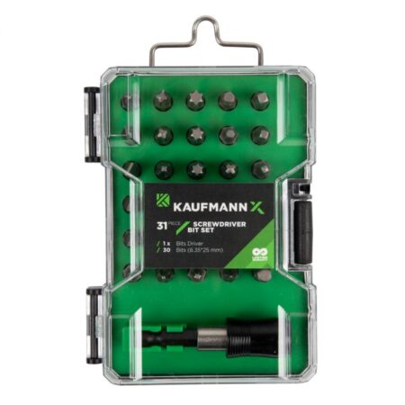 Kaufmann Screwdriver Set 33 Piece Bit