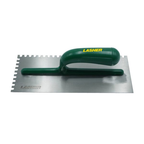 Lasher Trowel Tile 10x10x10 Notchy