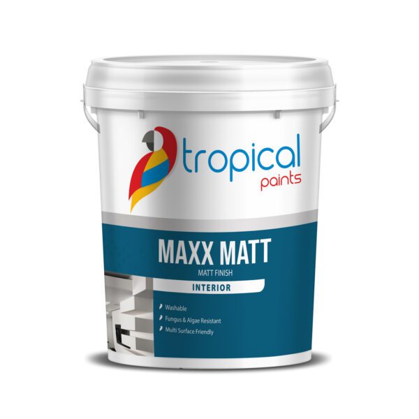 Tropical PVA Maxx Matt White 20Ltr