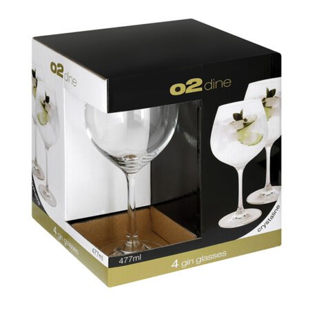 O2 Gin Glass - 477ml - 4 Piece