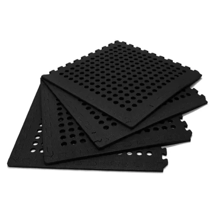 Oztrail Foam Floor Mats - 1.22 x 1.22M (4Pack) - Black