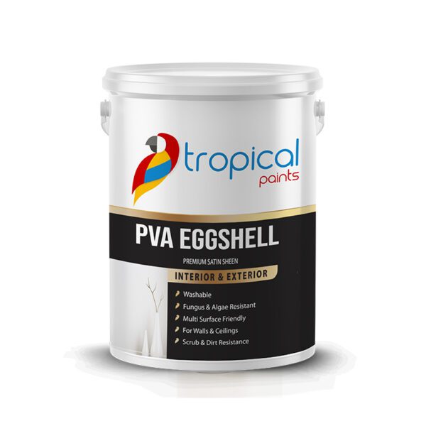Tropical PVA Eggshell - White -  5ltr