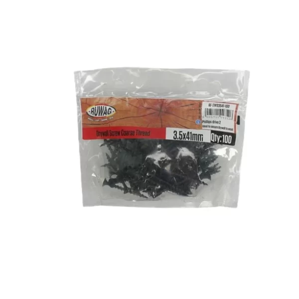 Ruwag Drywall Screw - Fine - 3.5 x 41mm  - 100 Qty