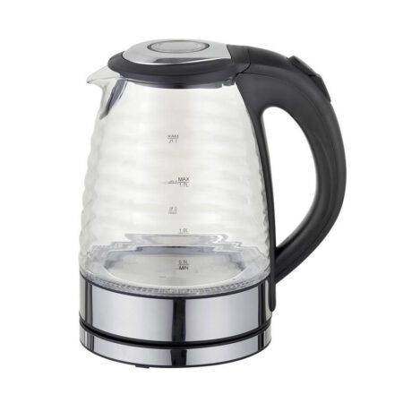 Sunbeam Kettle 1.7L Ribbed Glass