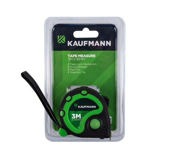 Kaufmann Tape Measure Cr90 3M X 16mm