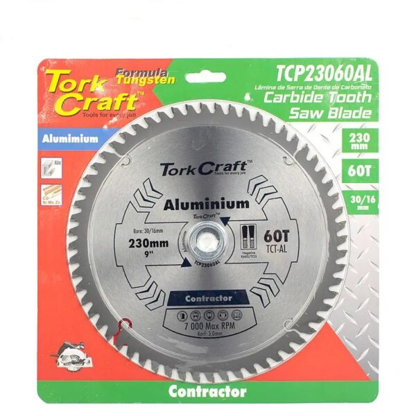 Tork Craft Blade Contractor Alluminium 230X60 30-16 Circular Saw Tct