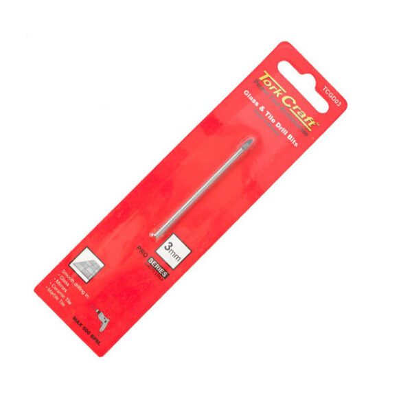 Tork Craft Glass & Tile Drill  3mm