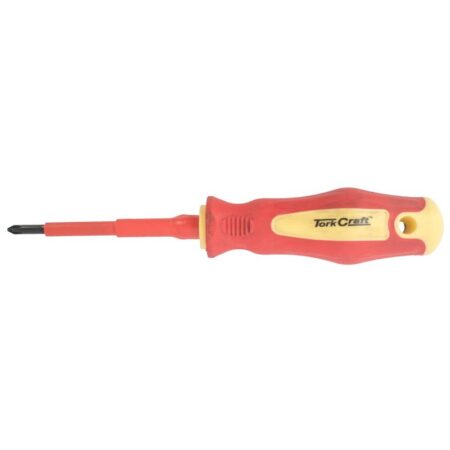 Tork Craft Screwdriver Insulated Phillips .No.1X80mm Vde Certified