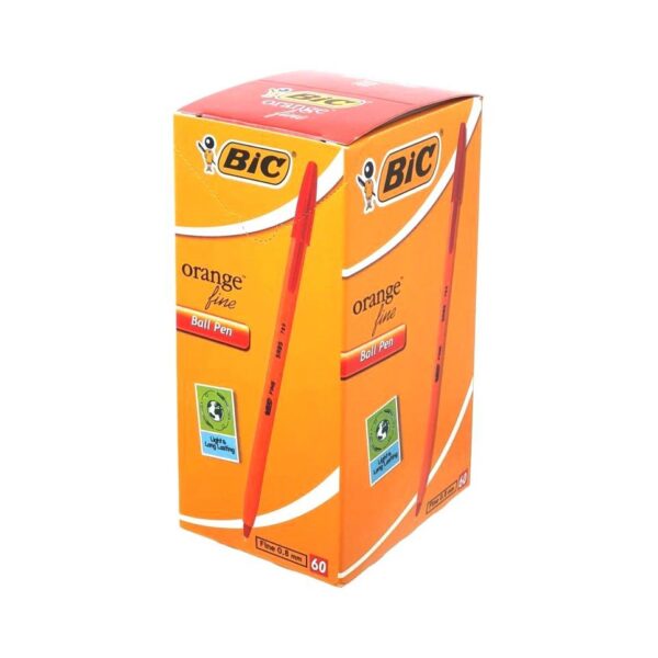Bic Orange Box Red  60 Pack