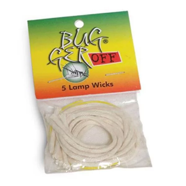 Bugger Off Lamp Wicks - 5 Pack